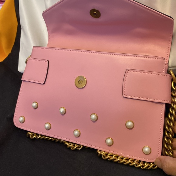 Gucci Queen Margaret Bag.  With Chain and Guitar Strap. Preloved - Picture 5 of 7